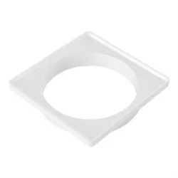 Porta Grelha Branco para Grelha Quadrada 150mm 27591183 Tigr... - Santec