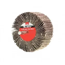 Roda De Lixa 80 X 40mm C/ Haste Grana 80 741549 Mtx - Santec