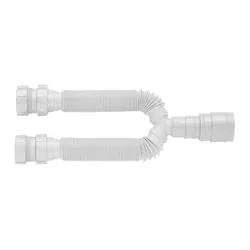 Sifão Tubo Extensivo Duplo para Válvula Sem Rosca 030203 Blu... - Santec