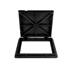 Tampão Articulado Reforçado 20 x 20cm Preto 1640 Estrela - Santec
