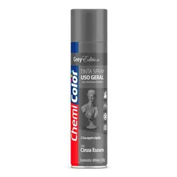 Tinta Spray Cinza Escuro 400ml Chemicolor - Santec