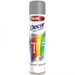 Tinta Spray Primer 350ml Cinza 8721 Colorgin - Santec