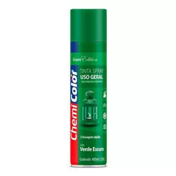 Tinta Spray Verde Escuro 400ml Chemicolor - Santec