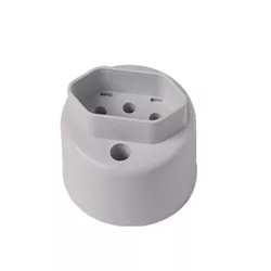 Tomada Redonda De Sobrepor 2P+T 10A 17500 - Santec