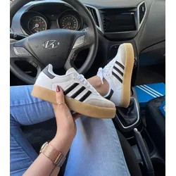 Tênis SB OFF White com detalhe Preto - FIL1061 - Talline Sapatilhas Atacado