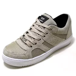 Tênis Casual Top Fitness Cano Baixo Bege - 96 - CALÇADOS LIROM