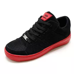 Tênis Casual Conforto Top Fitness Cano Baixo Preto... - CALÇADOS LIROM