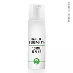 Capilia Longa® 1% 150ml Espuma - Seiva Manipulação | Produtos Naturais e Medicamentos