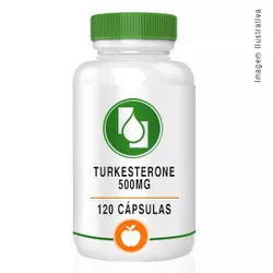 Turkesterone 500mg 120 cápsulas - Seiva Manipulação | Produtos Naturais e Medicamentos