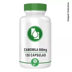 Camomila 500mg 120cápsulas - Seiva Manipulação | Produtos Naturais e Medicamentos