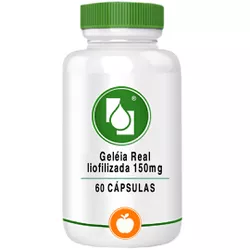 Geléia Real liofilizada 150mg 60cápsulas - Seiva Manipulação | Produtos Naturais e Medicamentos