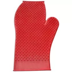 LUVAS DE BORRACHA CANO CURTO VERMELHO - 4906 - Selaria Irmãos Andrade