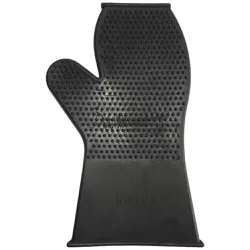 LUVAS DE BORRACHA CANO LONGO PRETO - 4907 - Selaria Irmãos Andrade