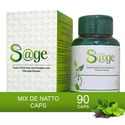 Mix De Natto Caps - 90 Cápsulas - 108cp - S@ge Scalar