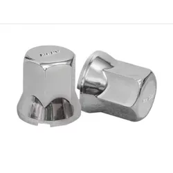 Capa para Porca de Roda Plástica 33mm Bepo Cromada... - Sermi