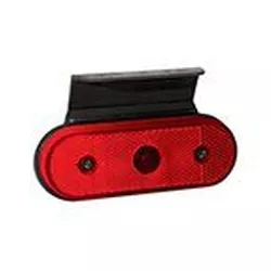 Lanterna LED Lateral Carreta Facchinni Vermelha - Sermi