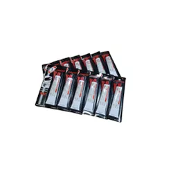 Caixa 12-Colas Silicone Alta Temperatura Preta 50g - Sermi