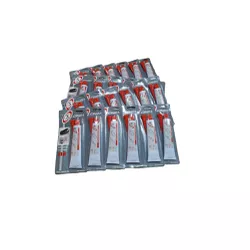 Caixa 24-Colas Silicone Alta Temperatura Cinza 50g - Sermi