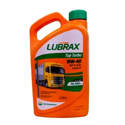 Óleo Motor Diesel 15w40 Lubrax Top Turbo - Galão 3... - Sermi