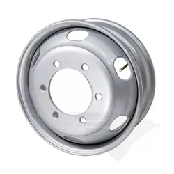 Roda Disco Aço 6 Furos Aro 17,5 p/ Pneu 215/75R S/... - Sermi