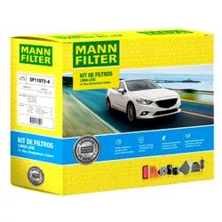 Kit Filtros Revisão Honda City, Fit 1.4/1.5 - Mann... - Sermi
