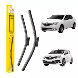 Palheta Limpador Parabrisa Slim 21/20 renault Loga... - Sermi