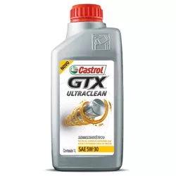 Oleo Motor 5w30 Castrol Gtx Ultraclean Semi Sintet... - Sermi