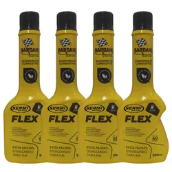 Kit 4 Aditivos Bardahl Flex Combustivel Limpa Bico... - Sermi