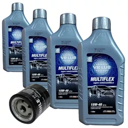 Kit Troca de Óleo 15w40 Semi-Sintético Corsa Celta... - Sermi