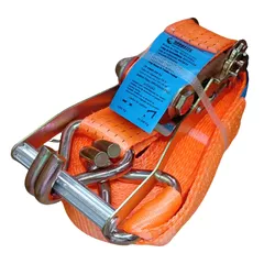 Conjunto Cinta Catraca de Cargas 5.000kg Laranja p... - Sermi