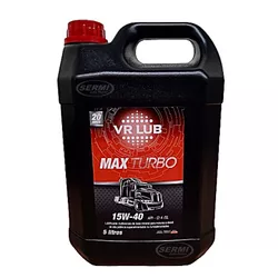 Óleo Motor Diesel 15W40 VR Lub MAX Turbo - Galão 5... - Sermi