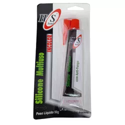 Cola Silicone Incolor Multiuso 50g - Sermi