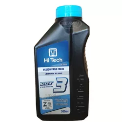 FLUIDO PARA FREIOS DOT 3 HI TECH 500ml - Sermi