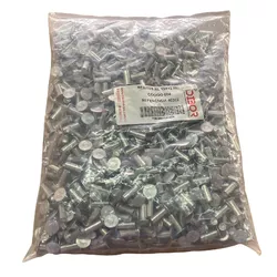 Pacote de Rebite Alumínio Macico 13x12 para Lona d... - Sermi