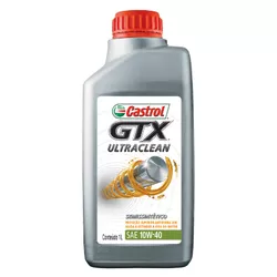 Oleo Motor 10w40 Castrol GTX Ultraclean Semi Sinte... - Sermi