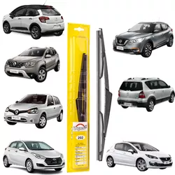 Palheta Limpador Parabrisa Traseiro Novo C3 Clio D... - Sermi