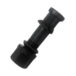 Parafuso Roda Completo Recartilhado 22x90mm Com Po... - Sermi