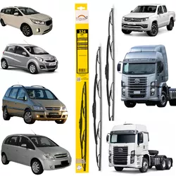 Palheta Limpador Parabrisa Gm Meriva Zafira Volks ... - Sermi