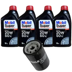 Kit Troca de Óleo 20w50 Mobil Gol Voyage Parati Sa... - Sermi