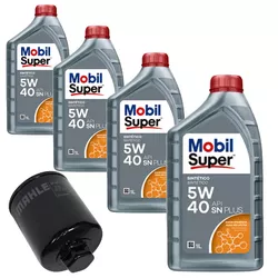 Kit Troca de Óleo 5W40 MOBIL X3 Linha Gol Voyage S... - Sermi
