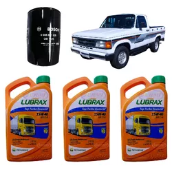 Kit Troca de Óleo Com Filtro D20 D40 Silverado Mot... - Sermi