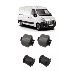 Kit 4 Buchas Bandejas Inferior Diant. Van Renault ... - Sermi