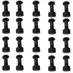 KIT 20 PARAFUSO RODA RAIADA TRAS CAM FORD CHEVROLE... - Sermi