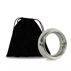 Anel Peniano em Metal Luxo M SI (1165) - Cromado -... - Sexy Shop BH