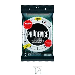 Preservativo Prudence Sensações Texturizado Retard... - Sexy Shop BH
