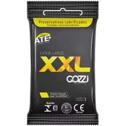 *-Preservativo Gozzi XXL 3un Validade 02/22 (17567... - Sexy Shop BH