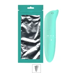 Vibrador Ponto G Aveludado Golfinho SI (6178) - Az... - Sexy Shop BH