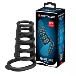 Anel Peniano Pennis Ring Rodrigo SI (6818) - Preto... - Sexy Shop BH