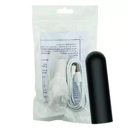 Cápsula Vibratória Recarregável SI (7899) - Preto ... - Sexy Shop BH