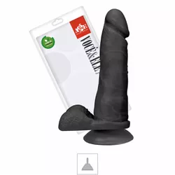 Prótese 17x15cm Com Ventosa e Escroto (ADAO32) - P... - Sexy Shop BH